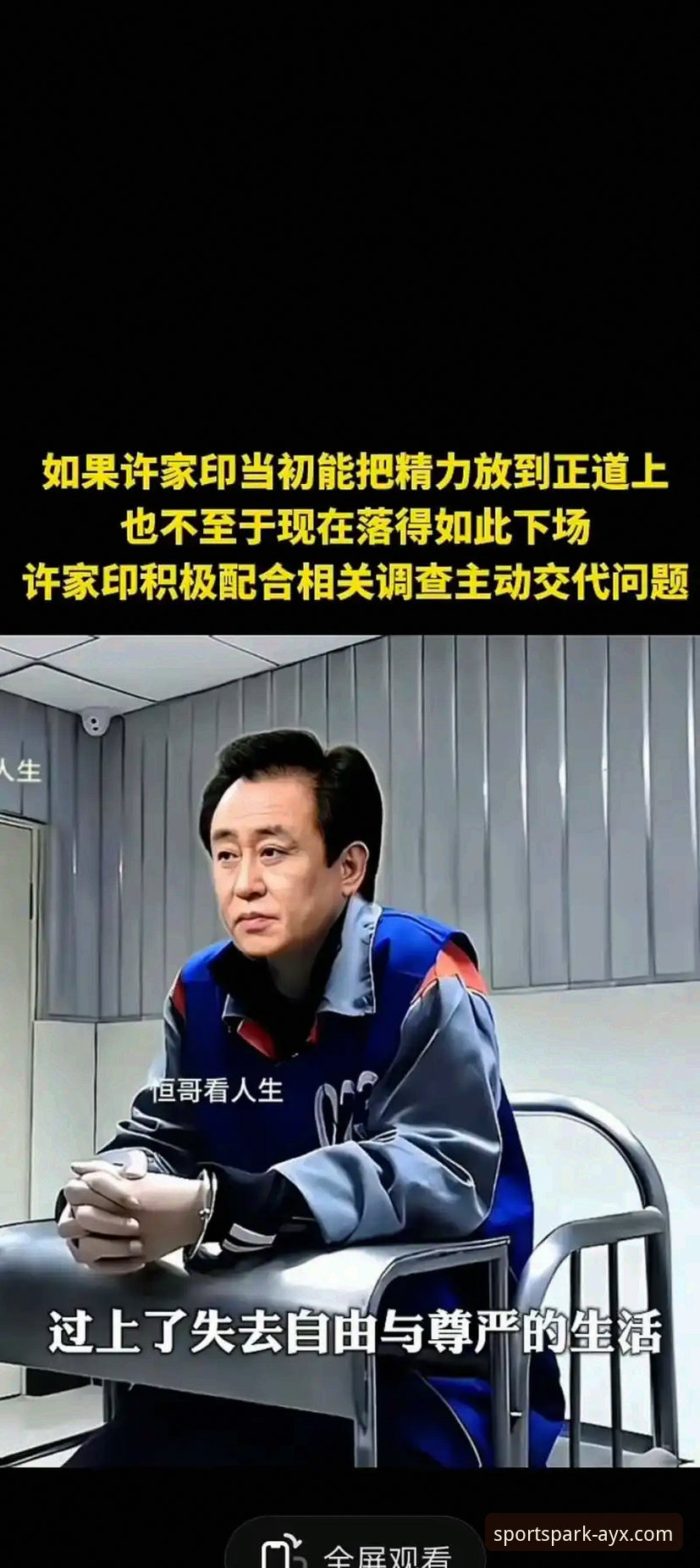 从“金元足球”到法律审判：许家印与恒大足球兴衰的深度解析